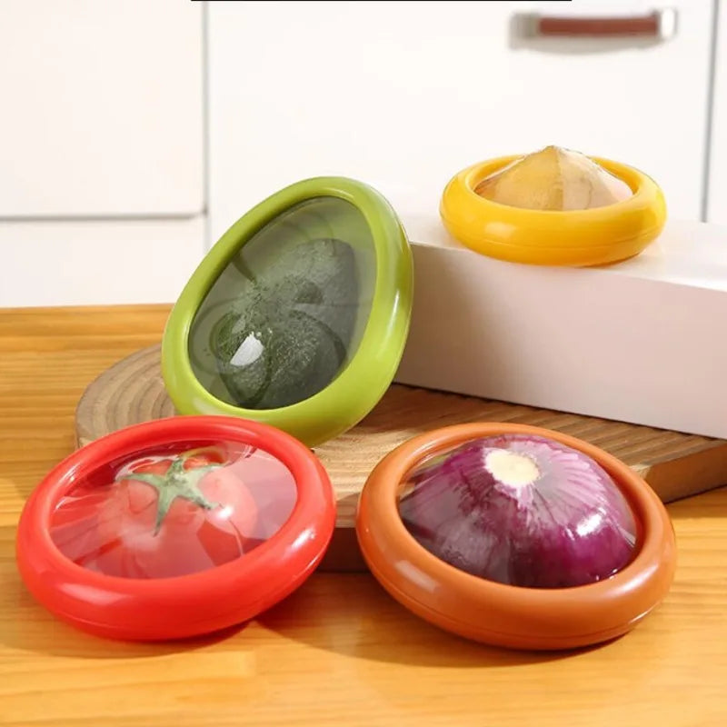 Contenitori per la conservazione della frutta salva freschezza – Scatole riutilizzabili in silicone per frigorifero