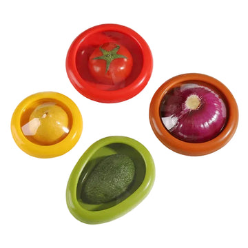 Contenitori per la conservazione della frutta salva freschezza – Scatole riutilizzabili in silicone per frigorifero