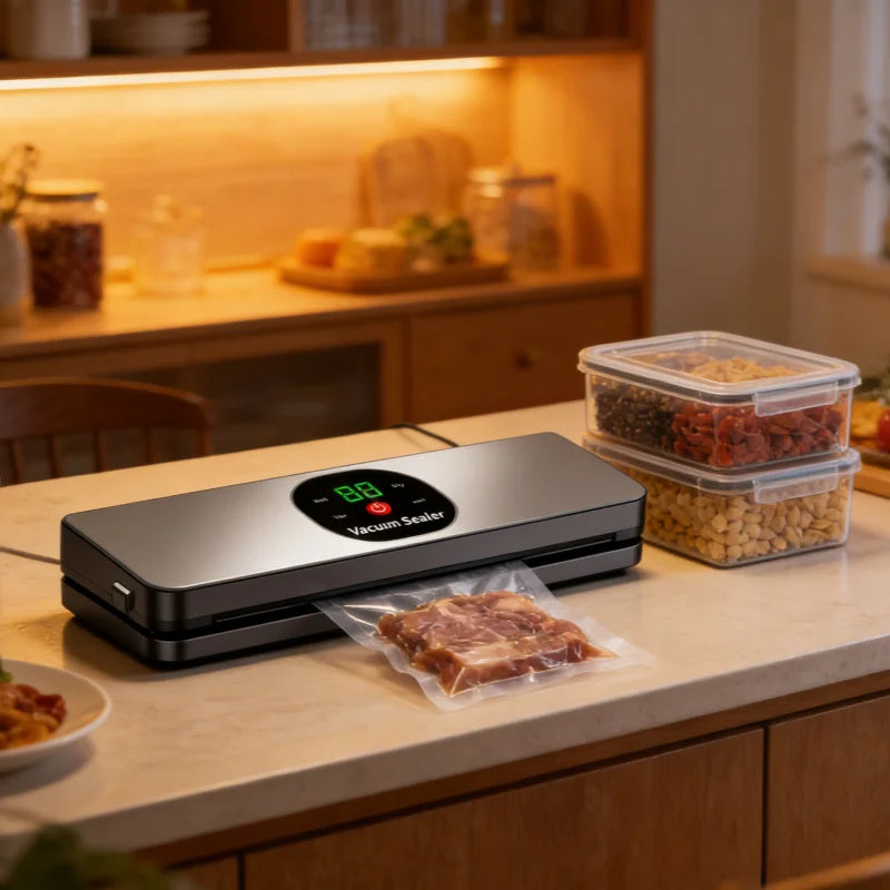 Sigillatrice sottovuoto portatile wireless – Dispositivo per la conservazione degli alimenti ricaricabile tramite USB