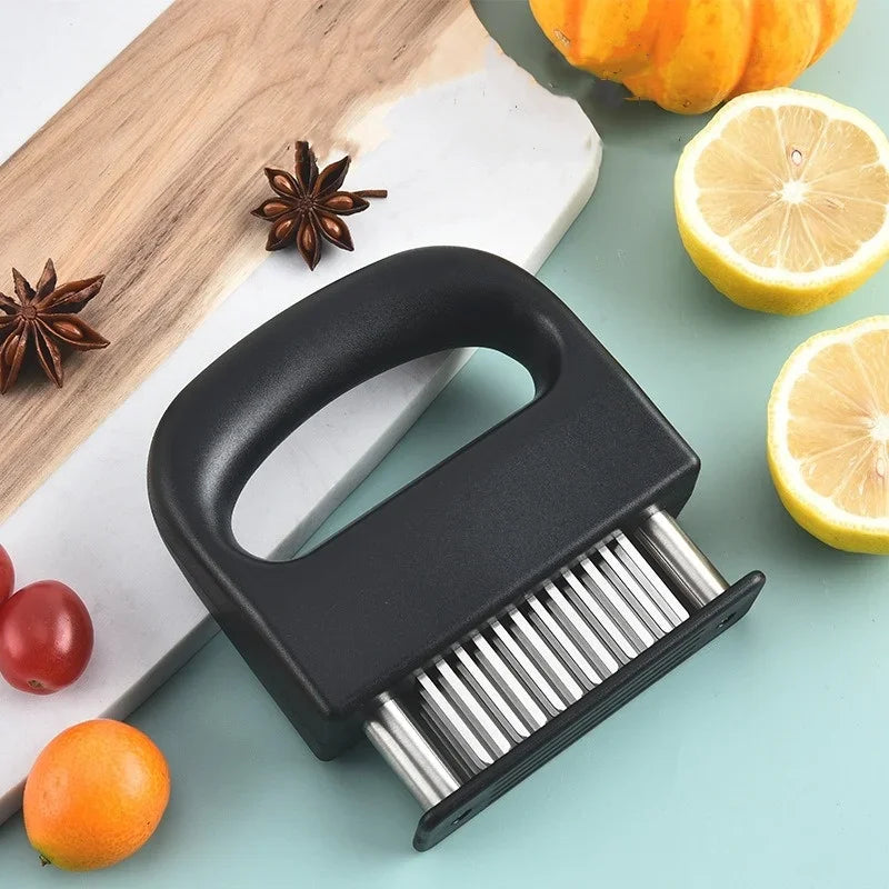 Inteneritore per Carne con Lame ad Ago – Iniettore per Marinatura in Acciaio Inox