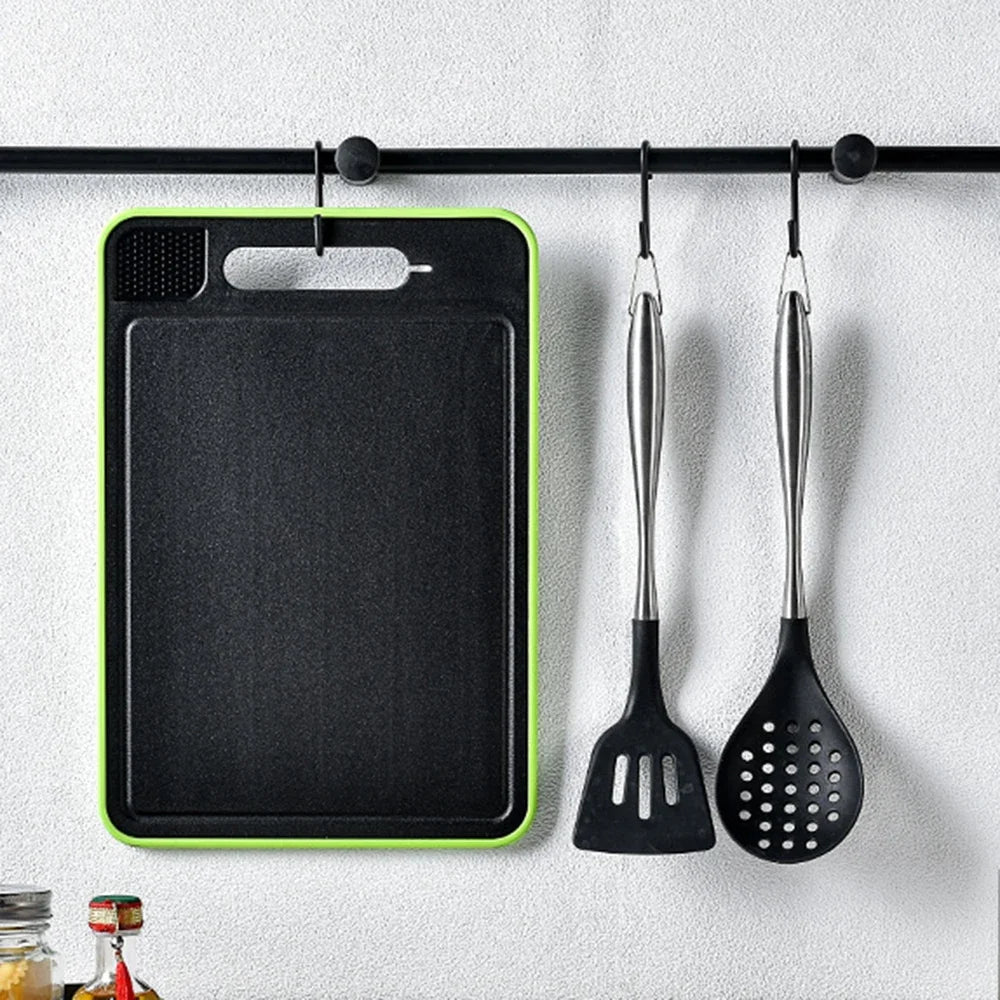 Tagliere sbrinatore 4 in 1 – Tagliere, vassoio per sbrinare e affilacoltelli