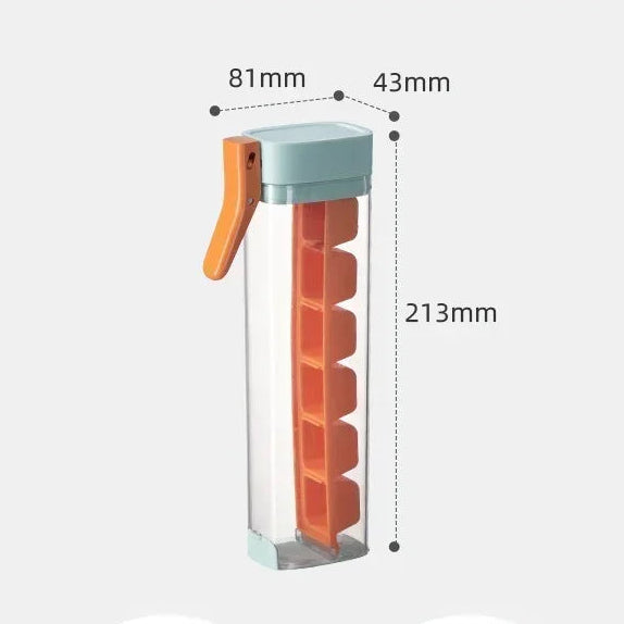 Macchina per cubetti di ghiaccio a pressione manuale – Vassoio per ghiaccio con rilascio a un pulsante