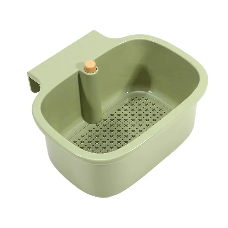 Cestello sospeso per lavello – 2 in 1 Filtro e Organizer per rifiuti alimentari