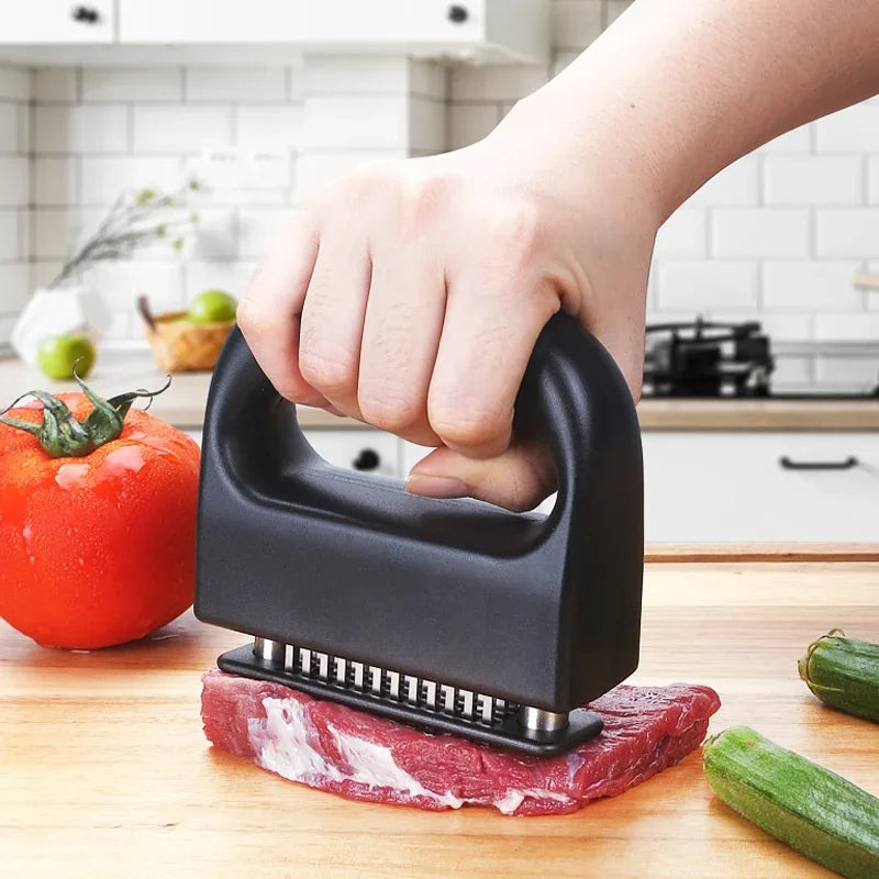 Inteneritore per Carne con Lame ad Ago – Iniettore per Marinatura in Acciaio Inox