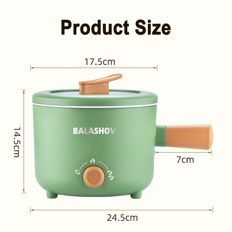 Mini Cuociriso Elettrico – Cuociriso Compatto Antiaderente per Famiglie Piccole