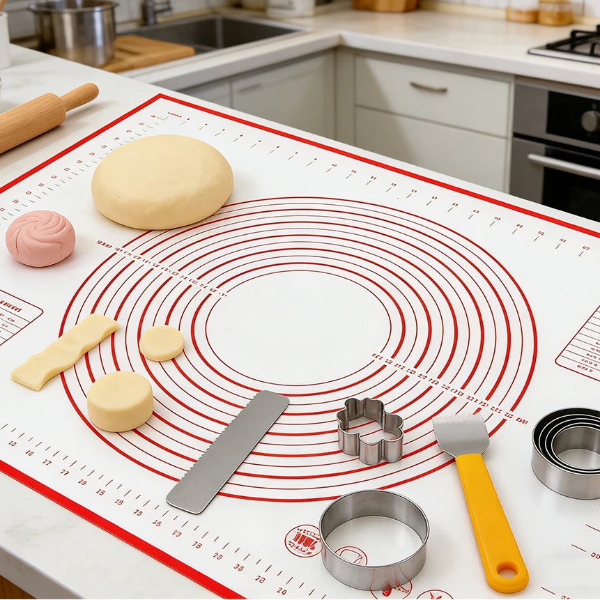 Tappetino in silicone per impastare – Tappetino antiaderente per forno e pasticceria