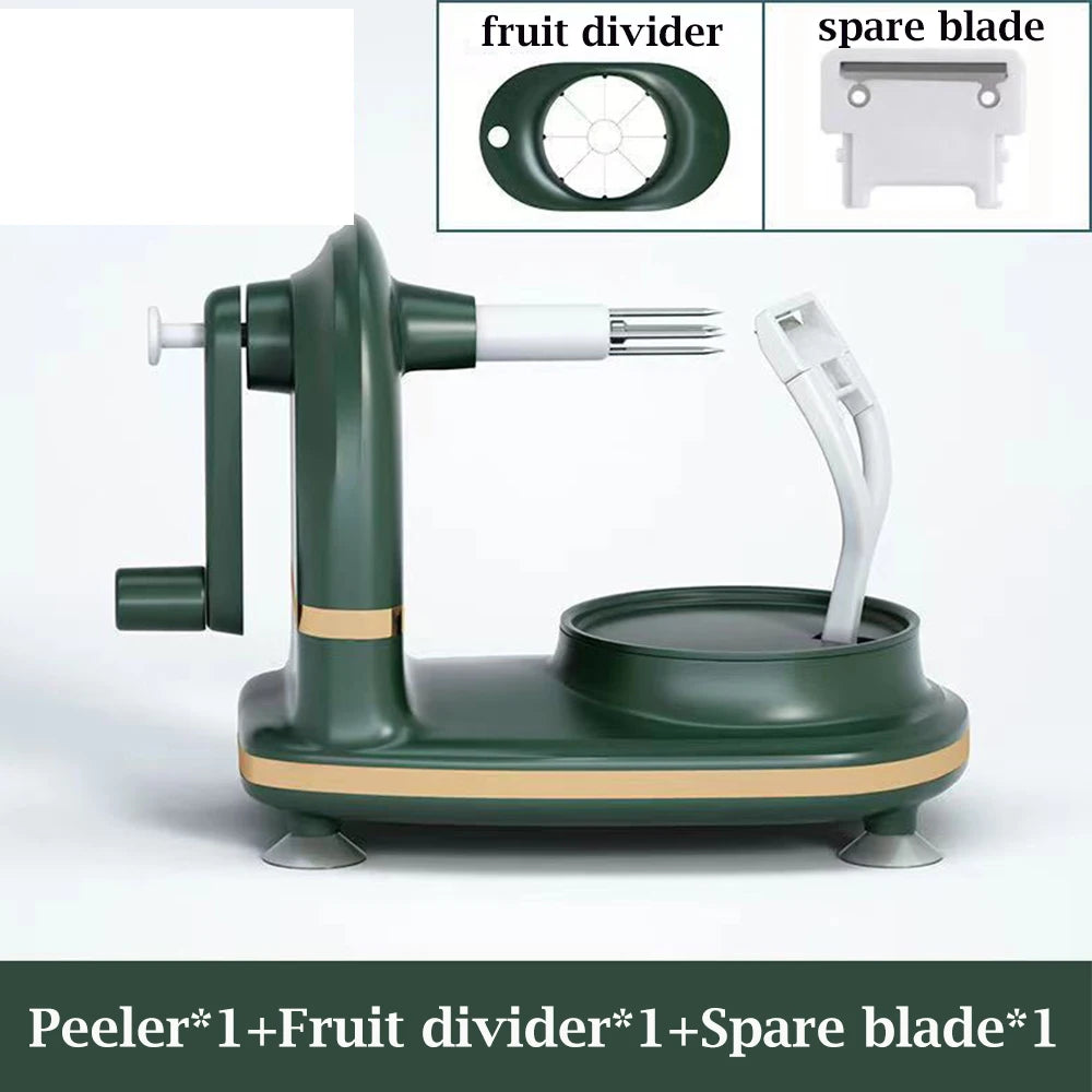 Pelapatate manuale – Pelatore di mele manuale con lama in acciaio inossidabile