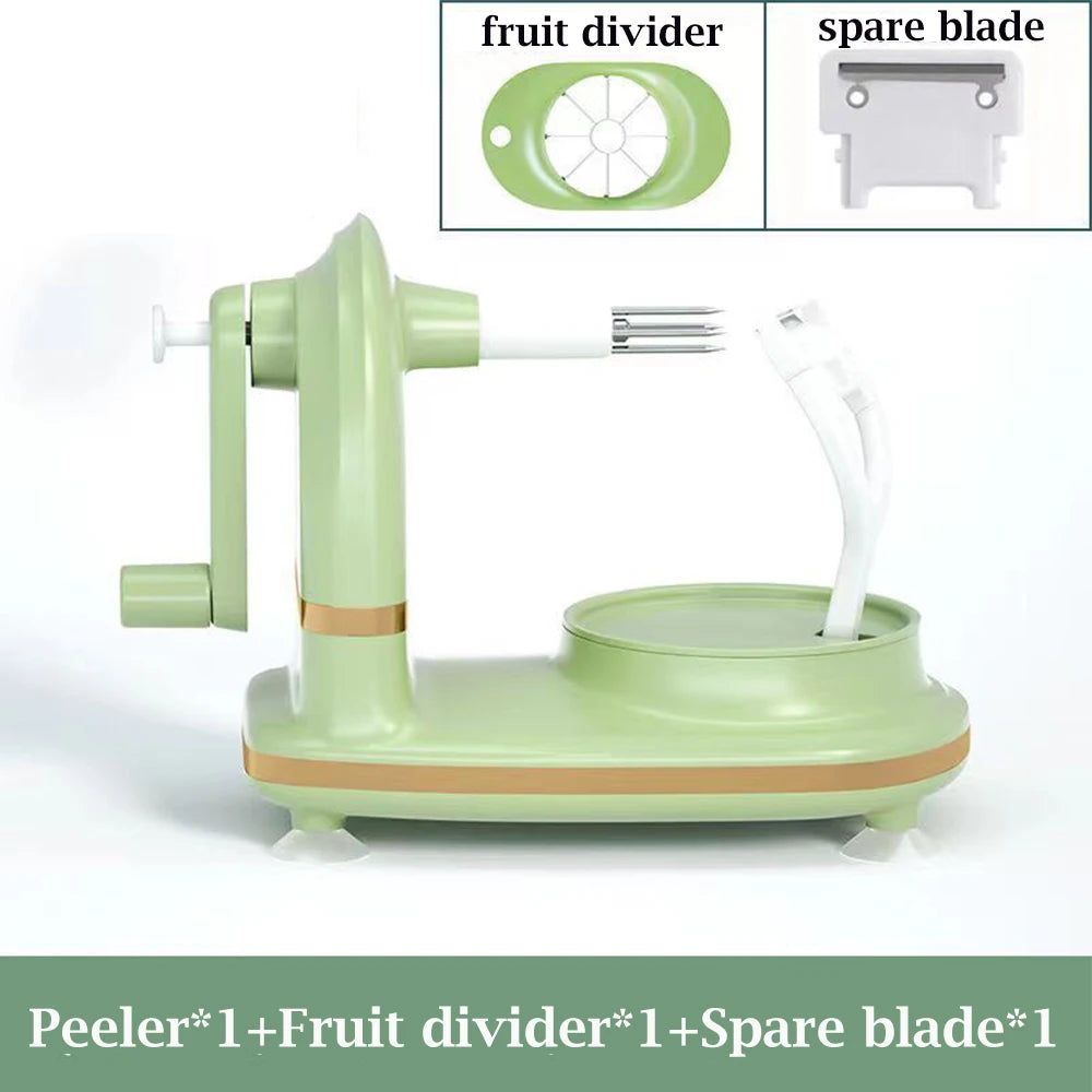 Pelapatate manuale – Pelatore di mele manuale con lama in acciaio inossidabile