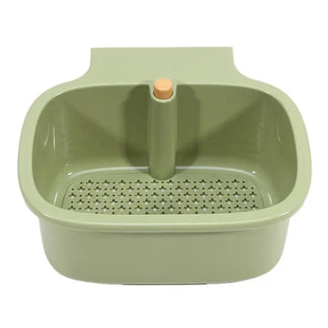 Cestello sospeso per lavello – 2 in 1 Filtro e Organizer per rifiuti alimentari